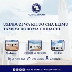 UZINDUZI WA TAMSYA DODOMA CENTRE